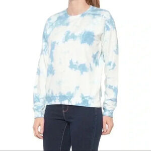 Lucky Brand tie dye sweatshirt blue/white large